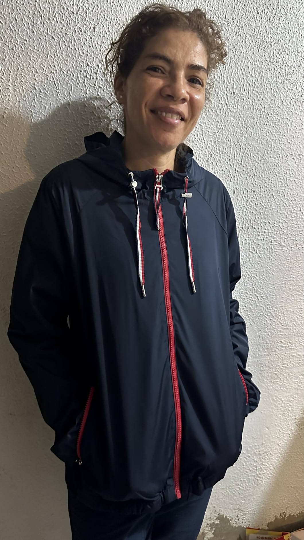 Tommy Hilfiger Women's Classic Water-resistant Rain Jacket customer photo 2