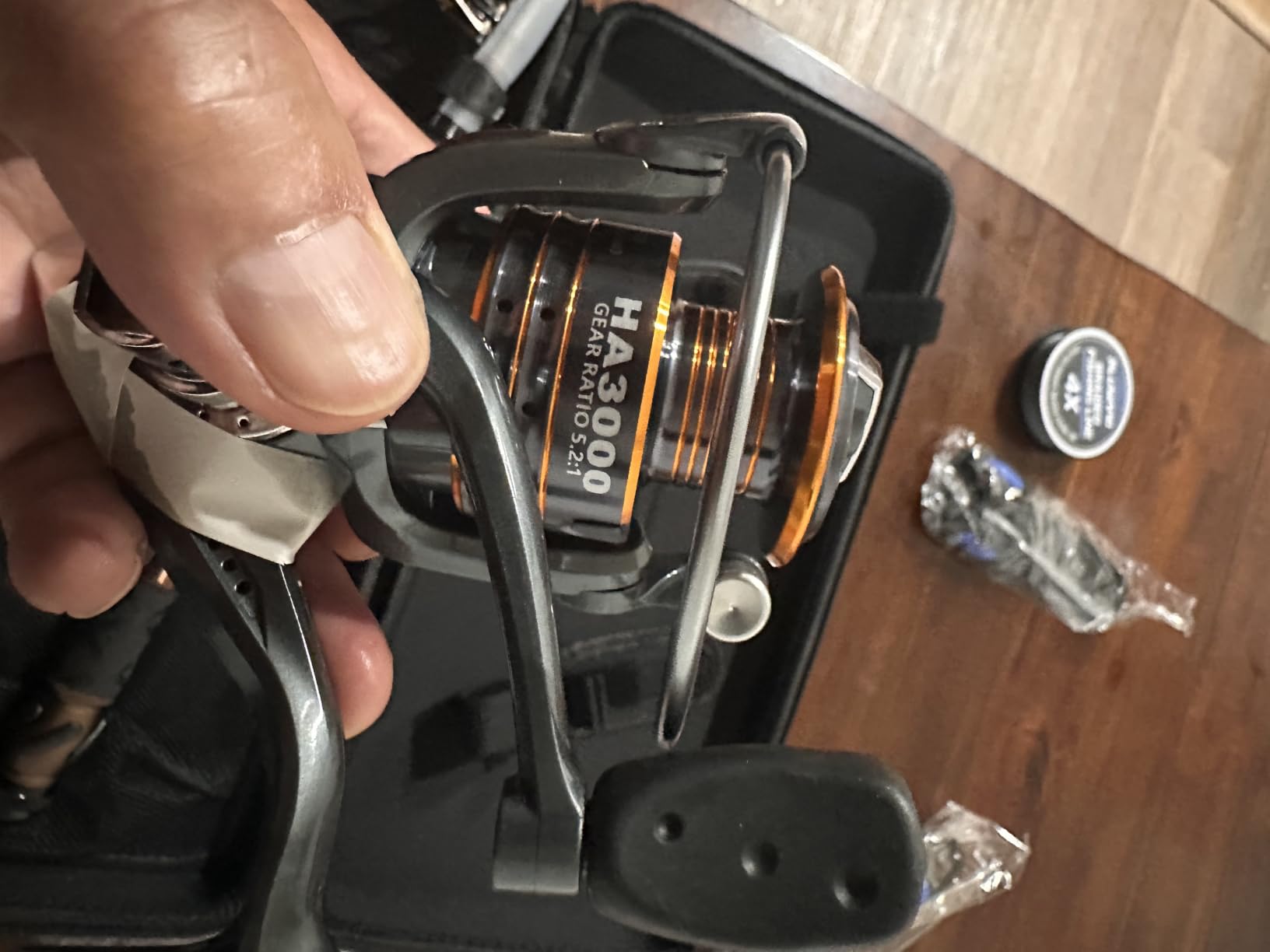 PLUSINNO Fishing Rod and Reel Combo with Telescopic Fishing Pole, Portable Travel Fishing Rods Kit customer photo 2