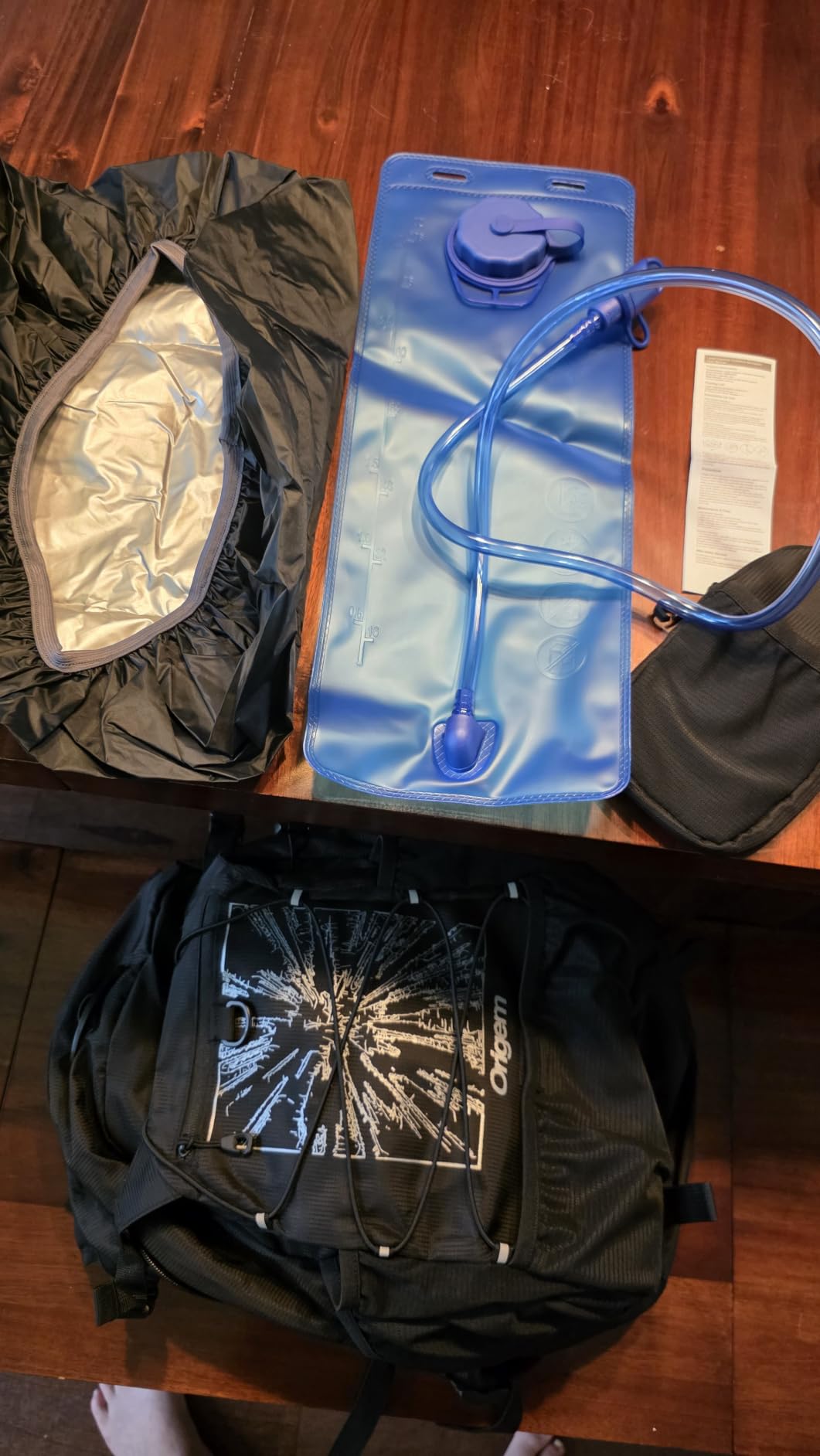 Origem 22L Hiking Hydration Backpack with 3L Bladder and Rain Cover customer photo 1