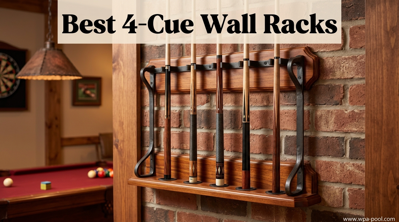 Best 4-Cue Wall Racks