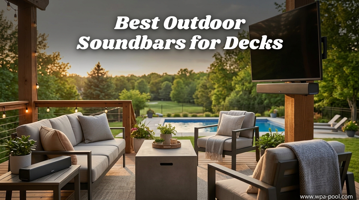 Best Outdoor Soundbars for Decks