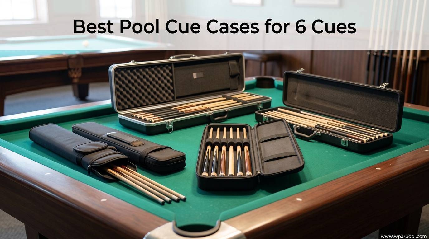 Best Pool Cue Cases for 6 Cues