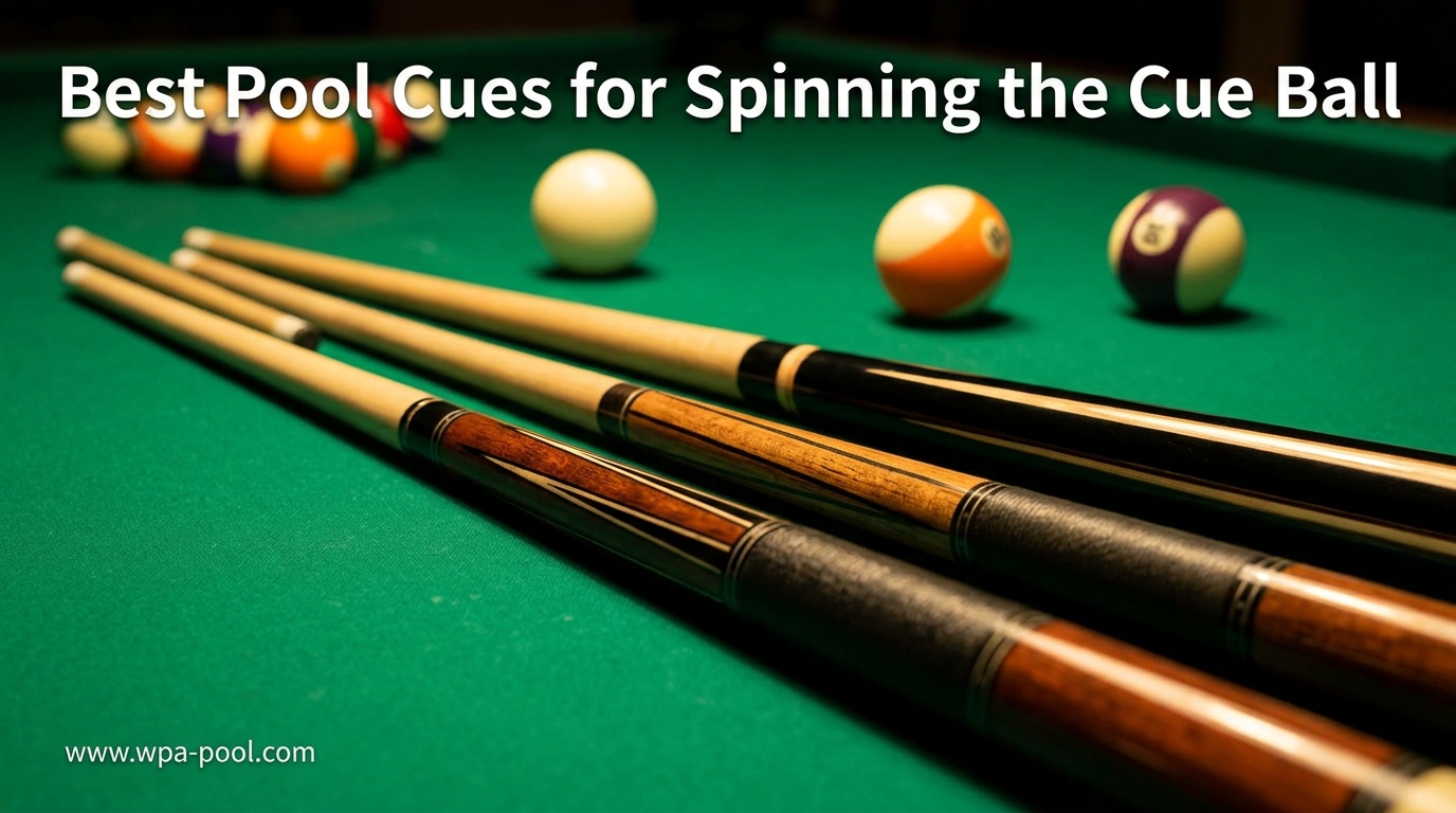 Best Pool Cues for Spinning the Cue Ball