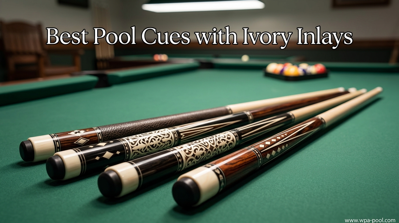 Best Pool Cues with Ivory Inlays