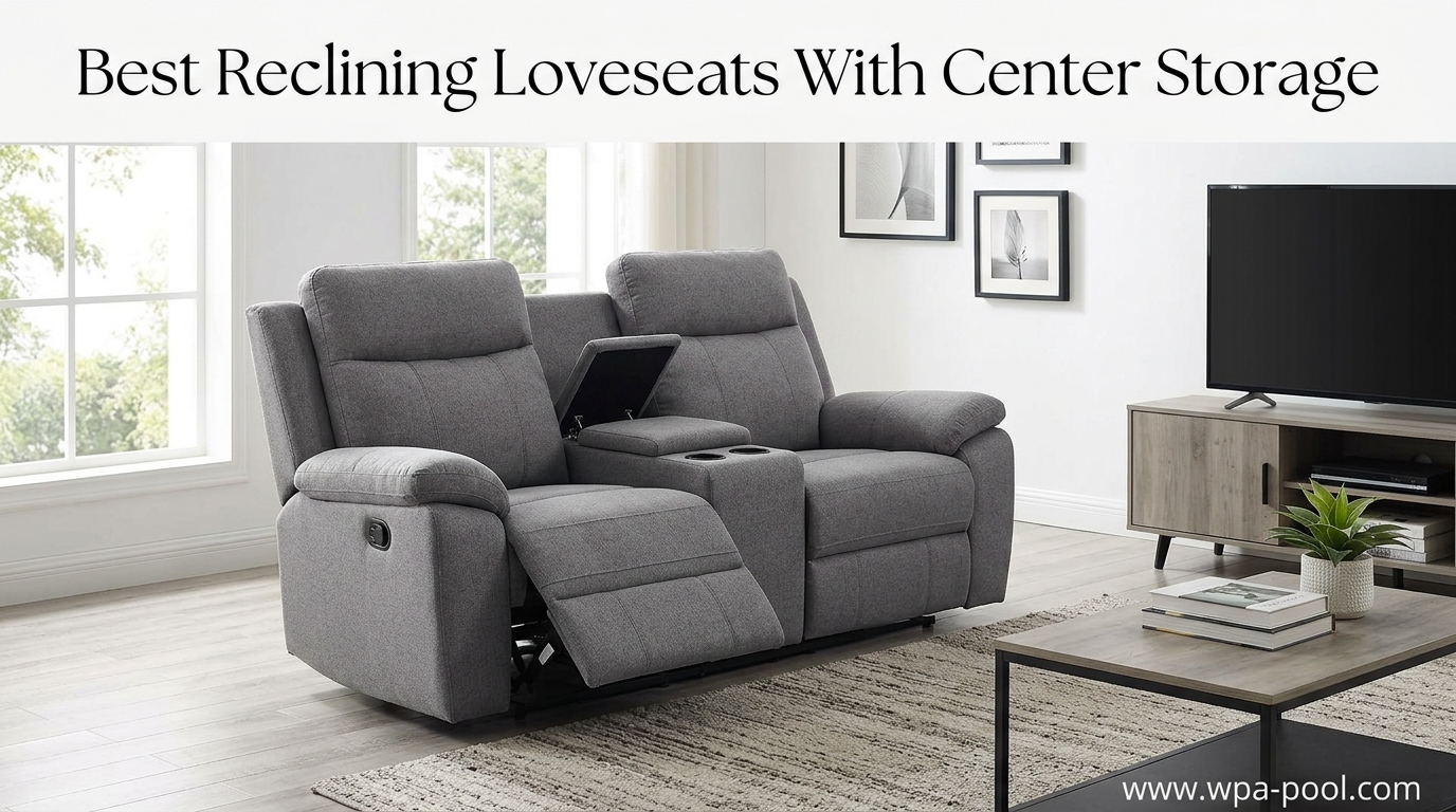 Best Reclining Loveseats With Center Storage