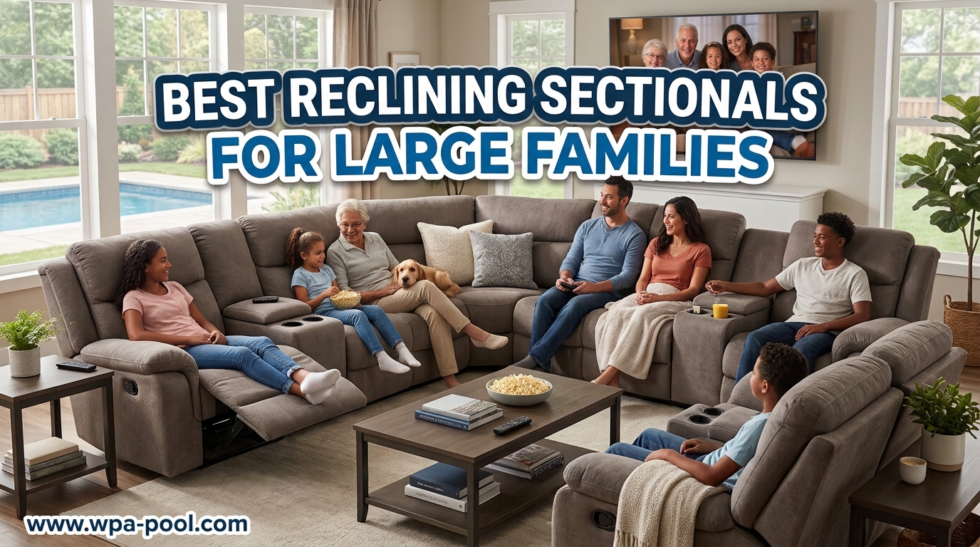 Best Reclining Sectionals for Large Families