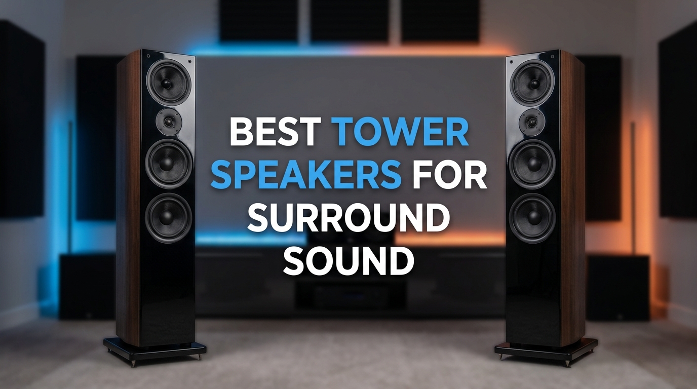 Best Tower Speakers for Surround Sound