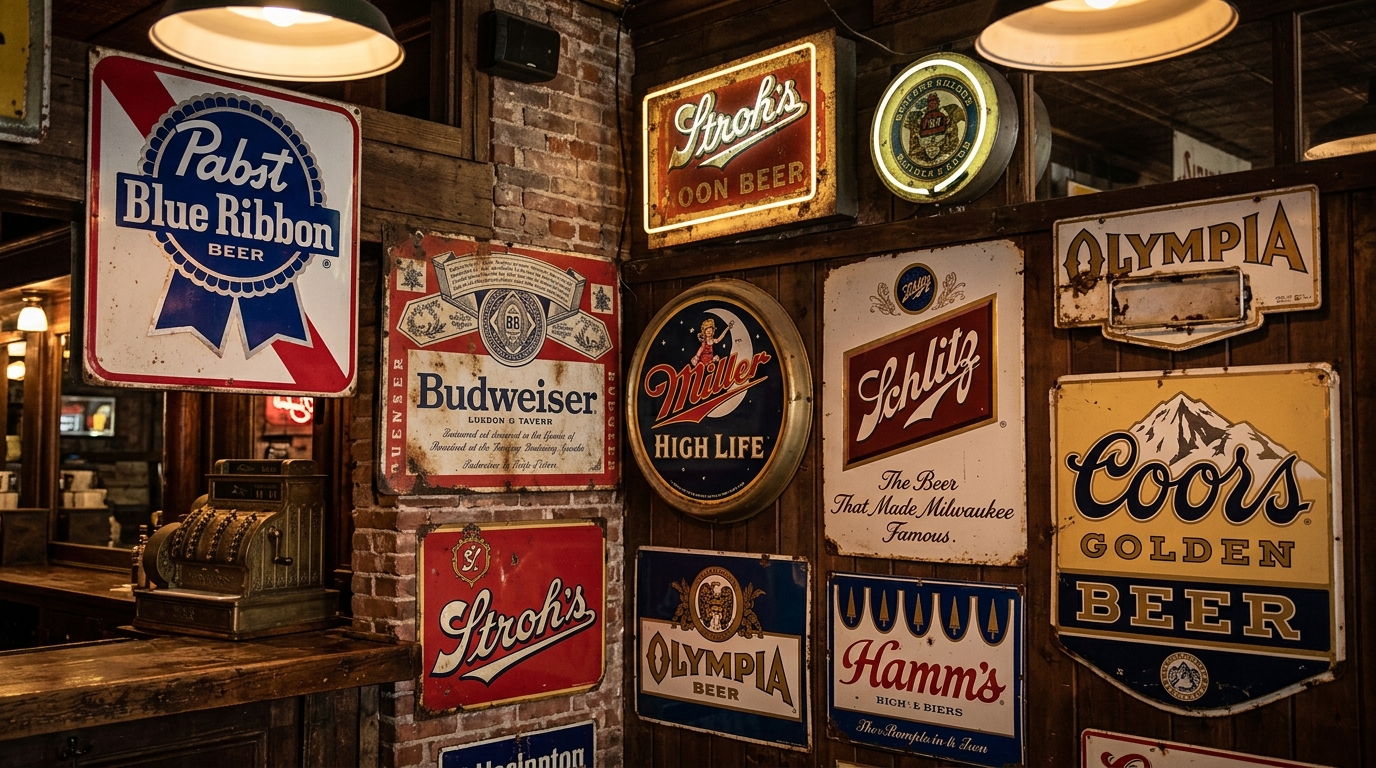 Best Vintage Beer Signs