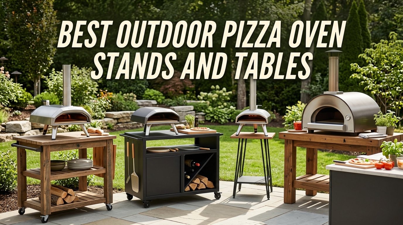 Best Outdoor Pizza Oven Stands and Tables