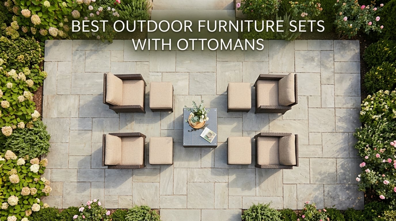 Best Outdoor Furniture Sets With Ottomans