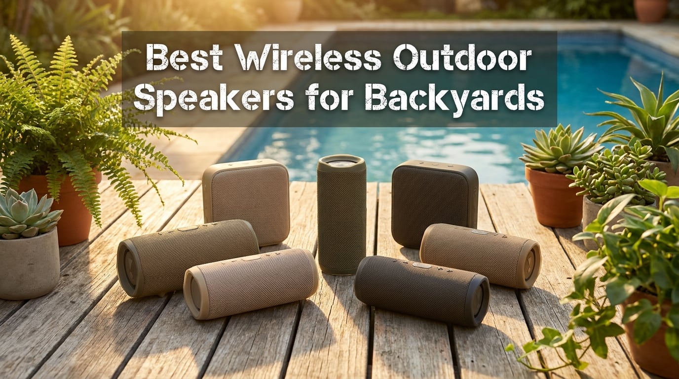 Best Wireless Outdoor Speakers for Backyards