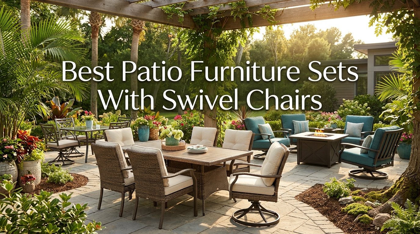 Best Patio Furniture Sets With Swivel Chairs