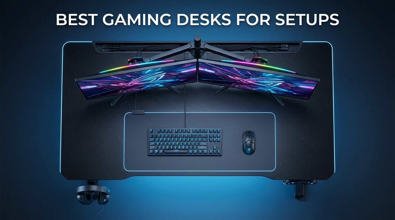 Best Gaming Desks for Setups