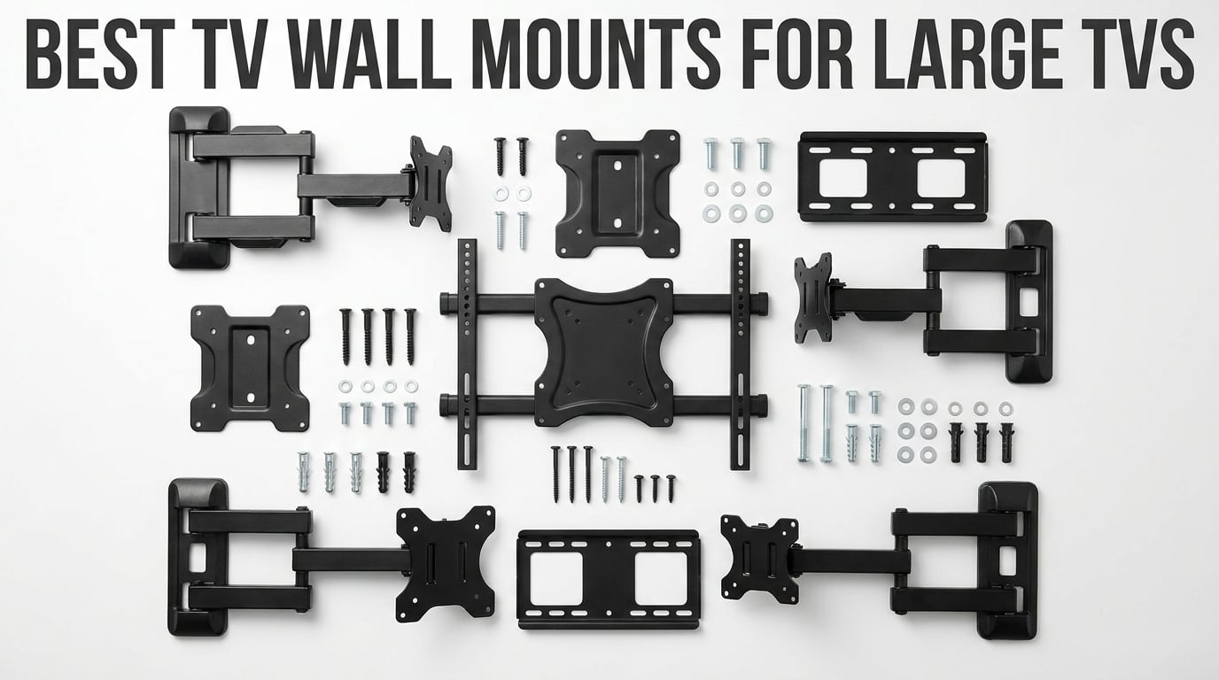 Best TV Wall Mounts for Large TVs