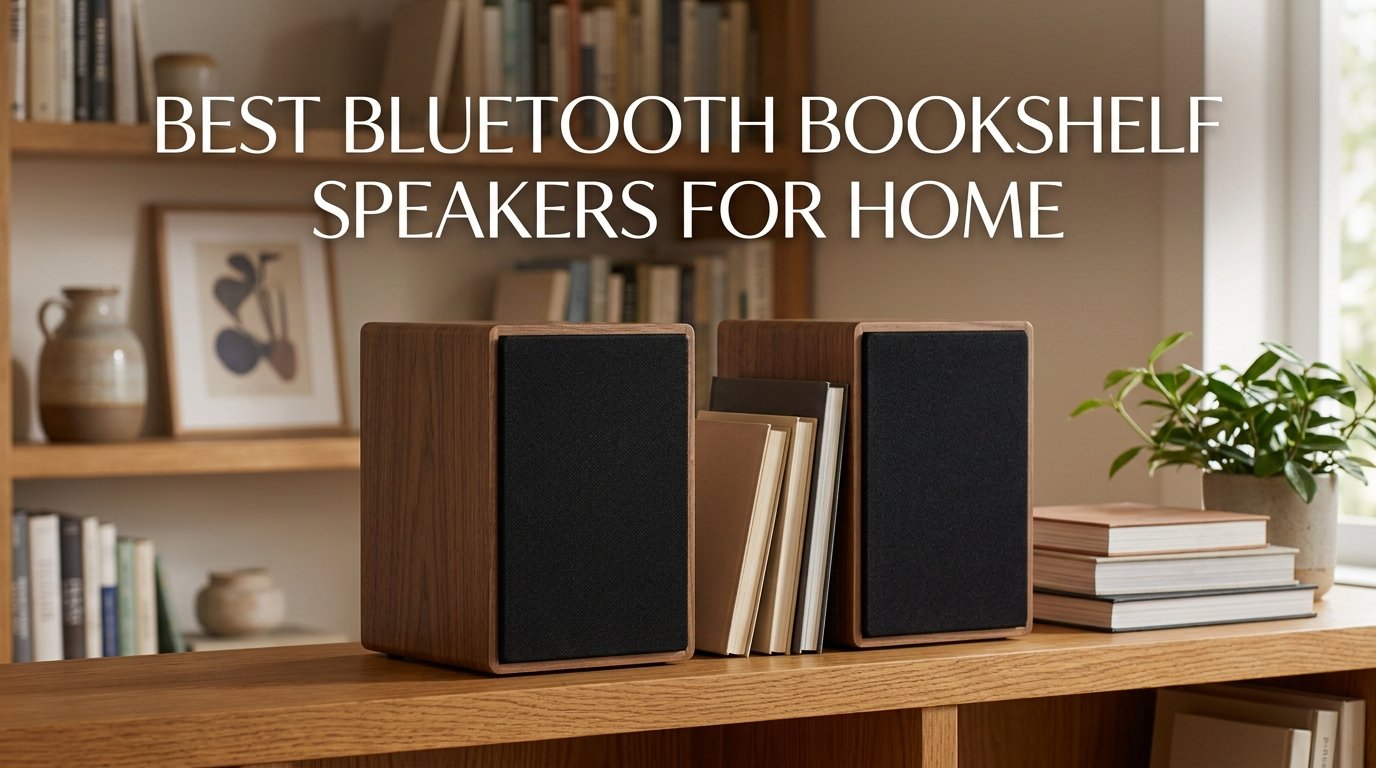 Best Bluetooth Bookshelf Speakers for Home