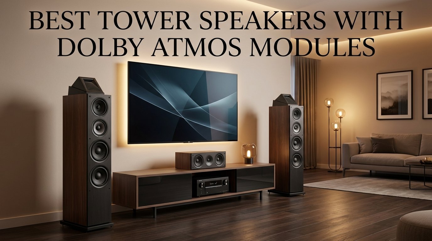 Best Tower Speakers With Dolby Atmos Modules
