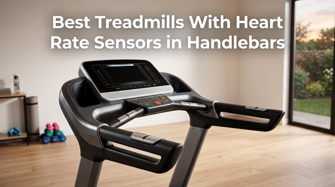 Best Treadmills With Heart Rate Sensors in Handlebars