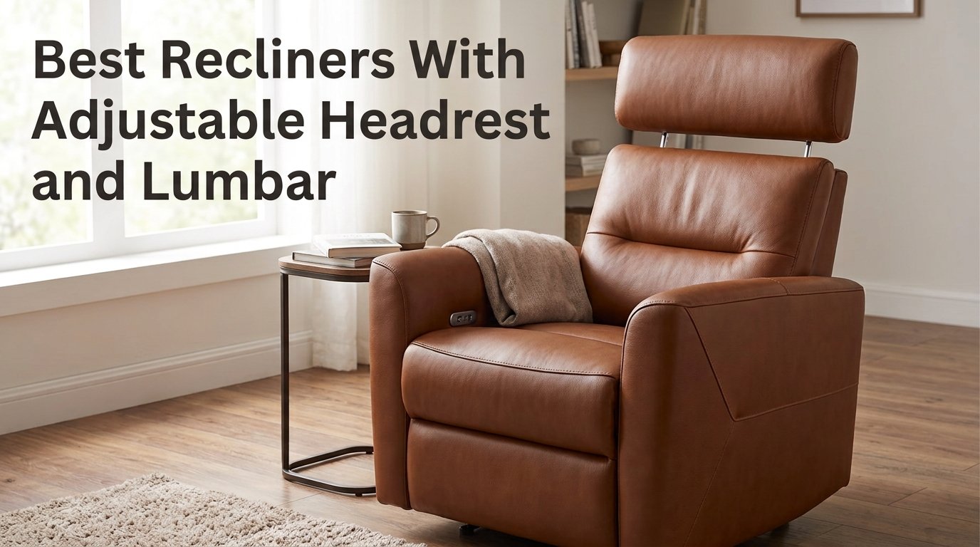 Best Recliners With Adjustable Headrest and Lumbar