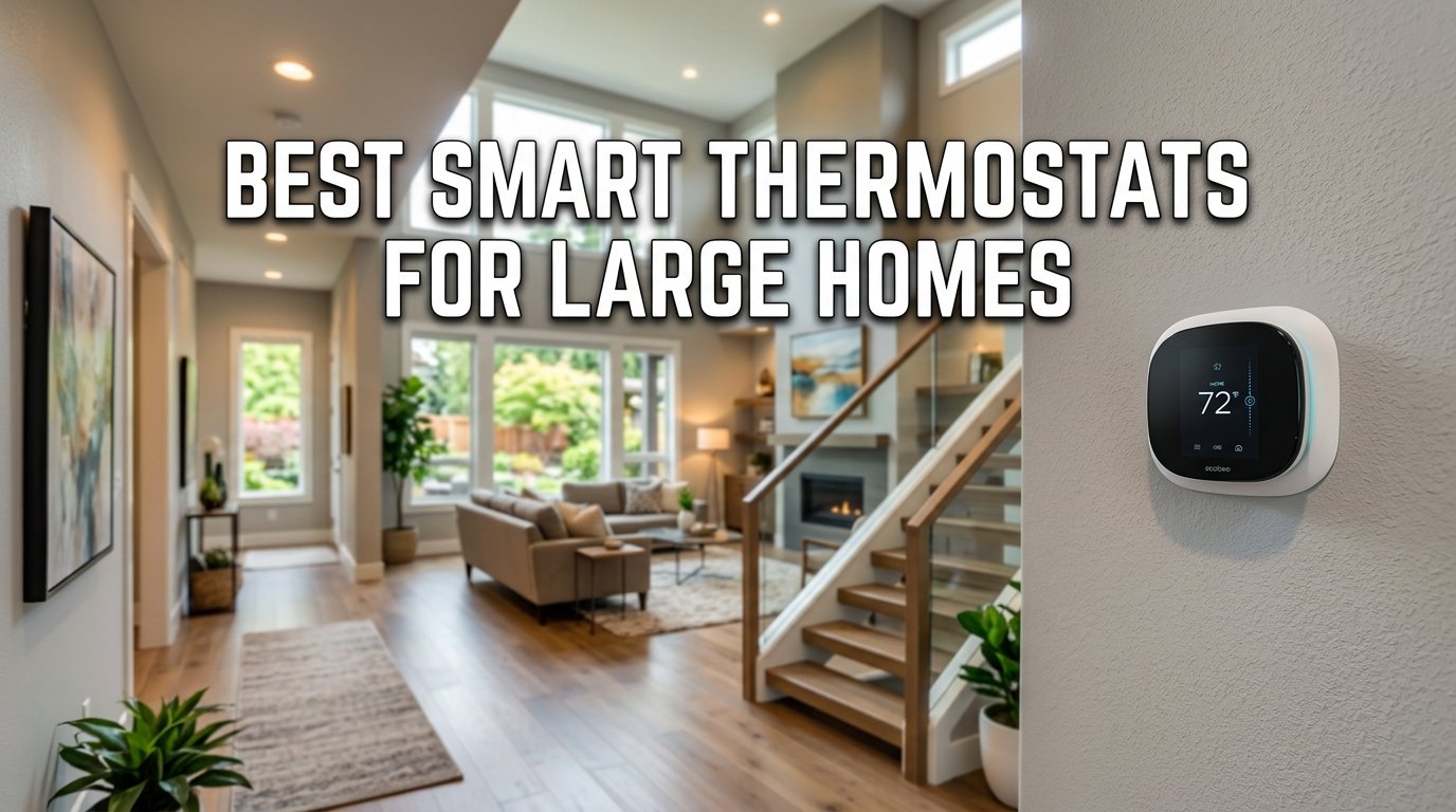 Best Smart Thermostats for Large Homes