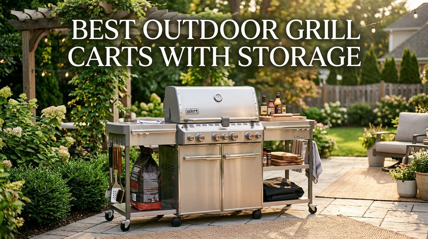 Best Outdoor Grill Carts With Storage