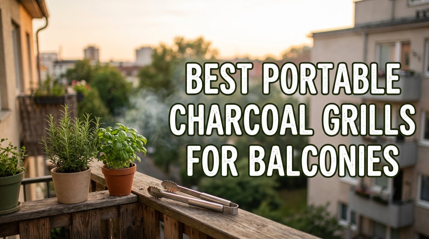 Best Portable Charcoal Grills for Balconies