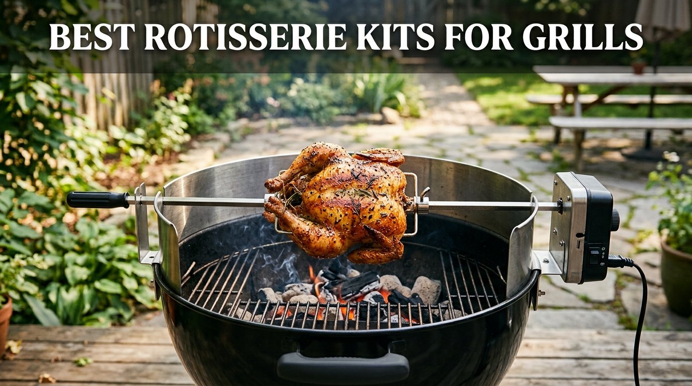 Best Rotisserie Kits for Grills