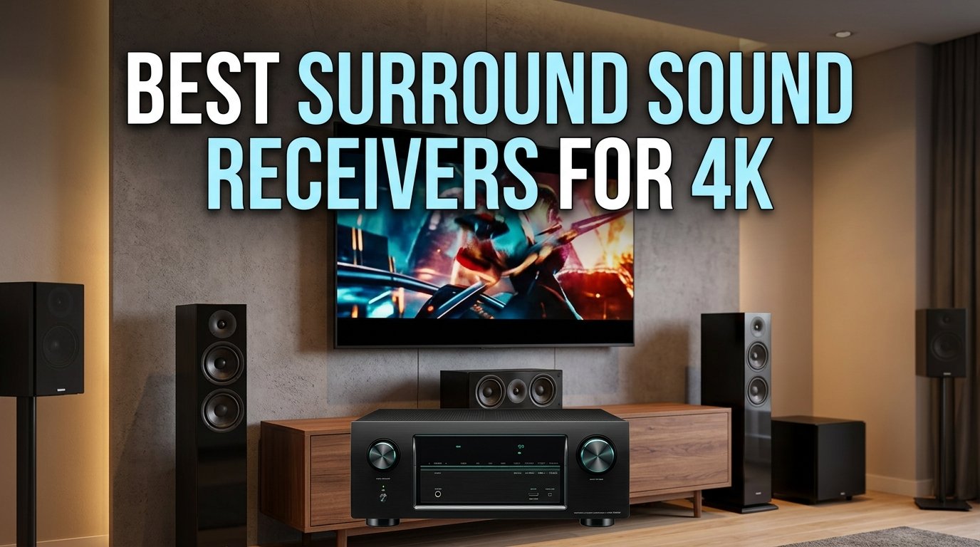 Best Surround Sound Receivers for 4K