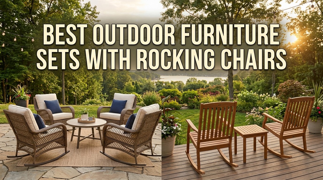 Best Outdoor Furniture Sets With Rocking Chairs