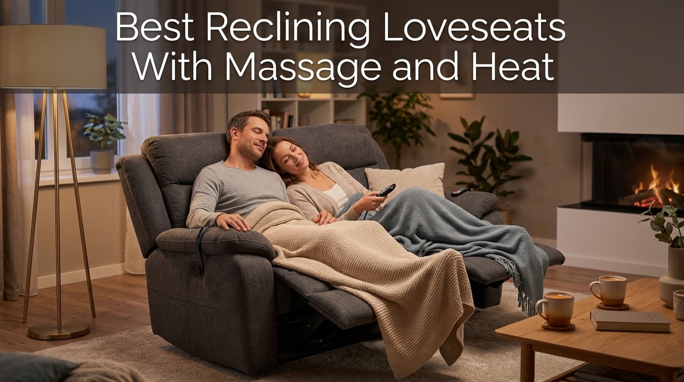 Best Reclining Loveseats With Massage and Heat