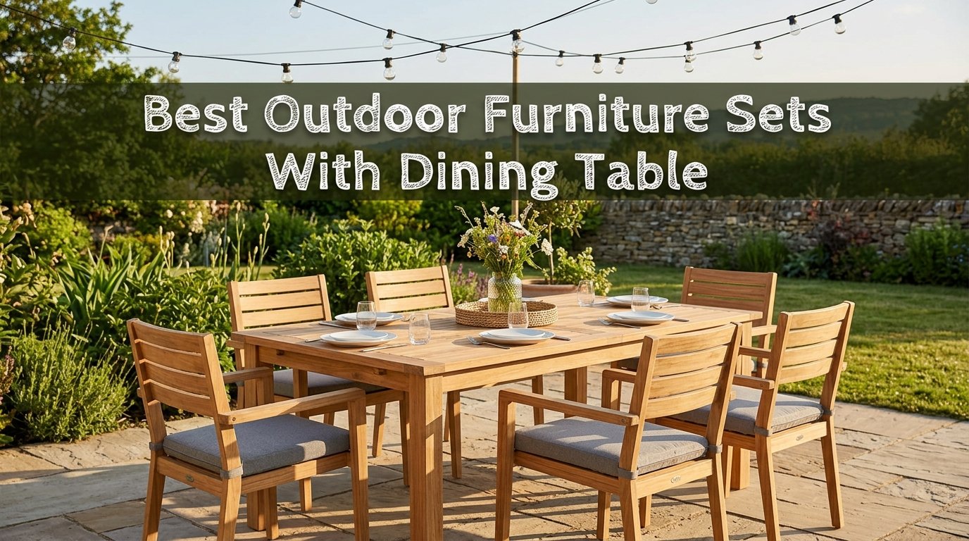Best Outdoor Furniture Sets With Dining Table