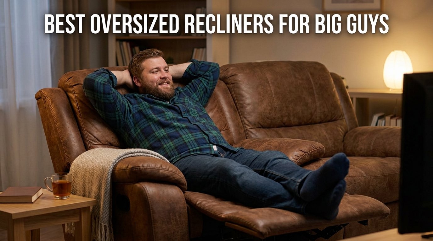 Best Oversized Recliners for Big Guys