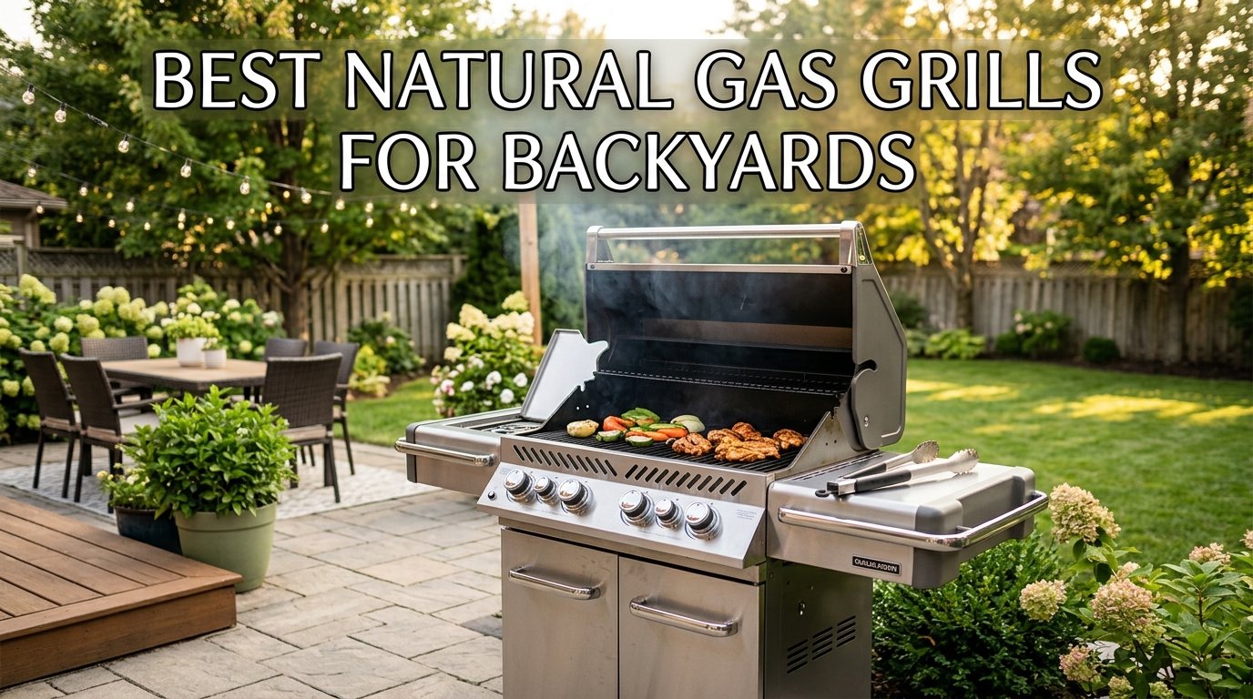 Best Natural Gas Grills for Backyards