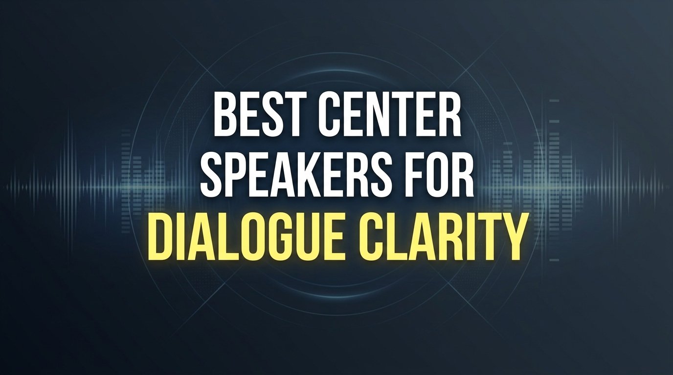 Best Center Speakers for Dialogue Clarity