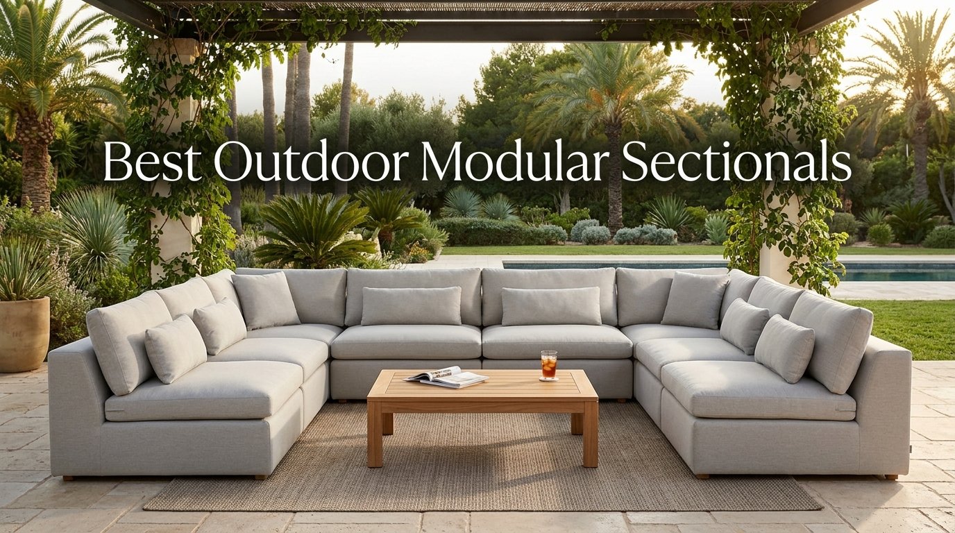 Best Outdoor Modular Sectionals