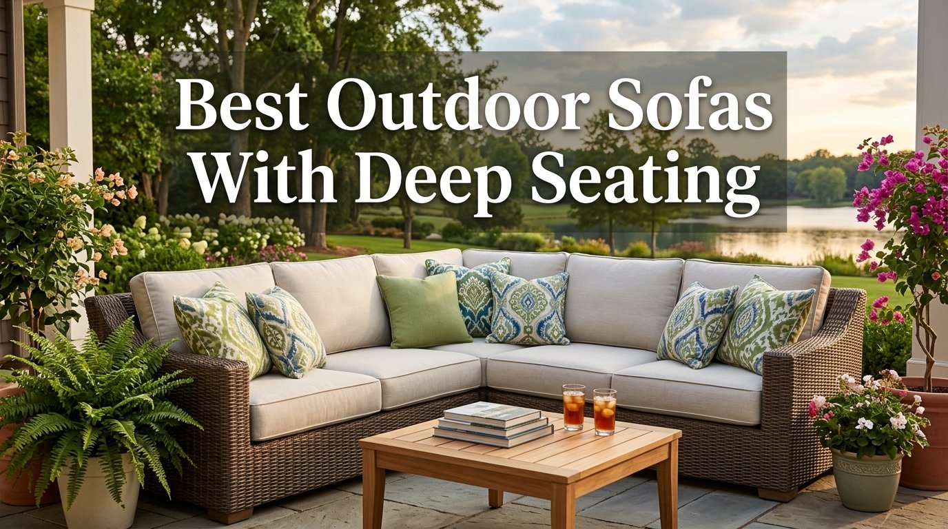 Best Outdoor Sofas With Deep Seating