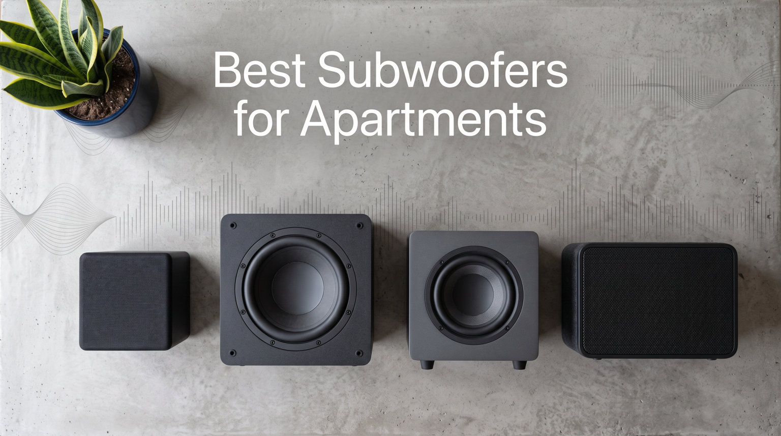 Best Subwoofers for Apartments