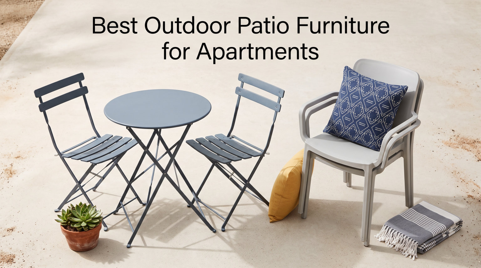Best Outdoor Patio Furniture for Apartments