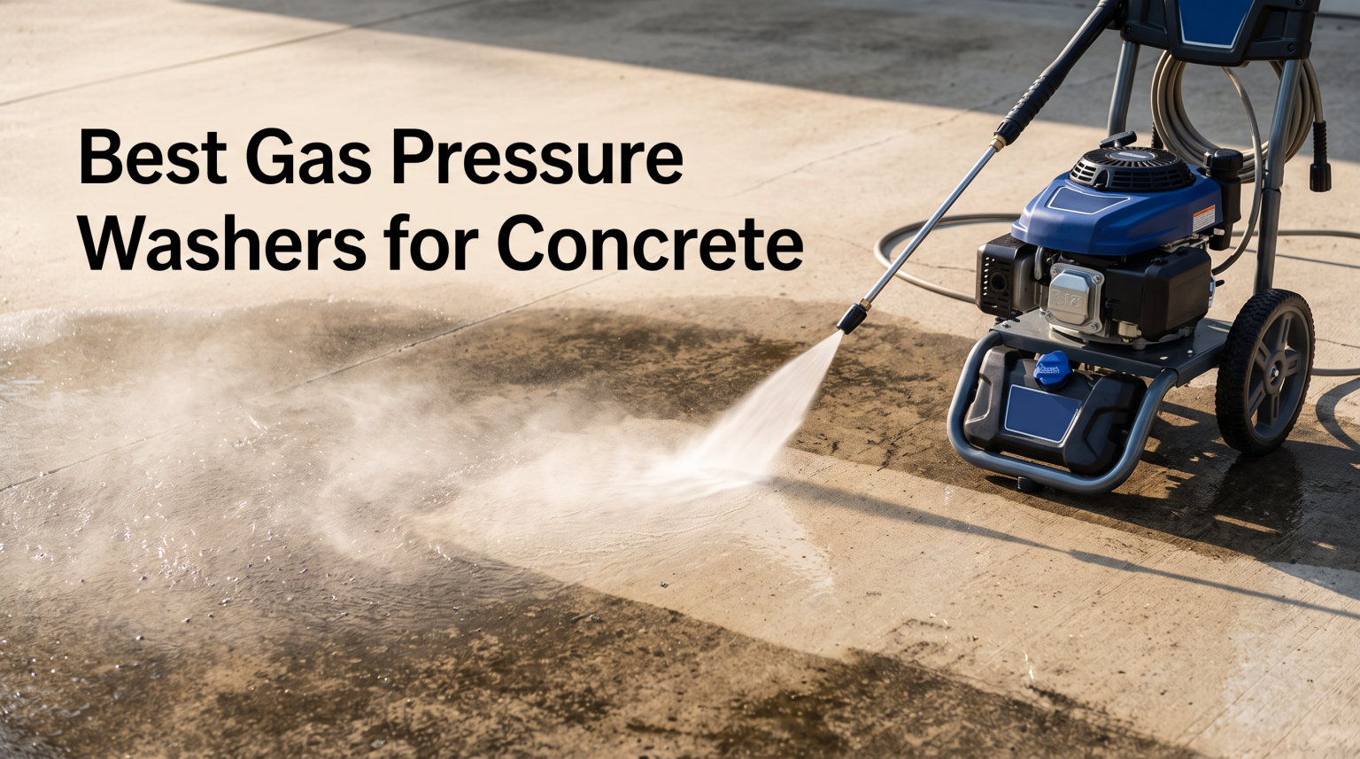 Best Gas Pressure Washers for Concrete