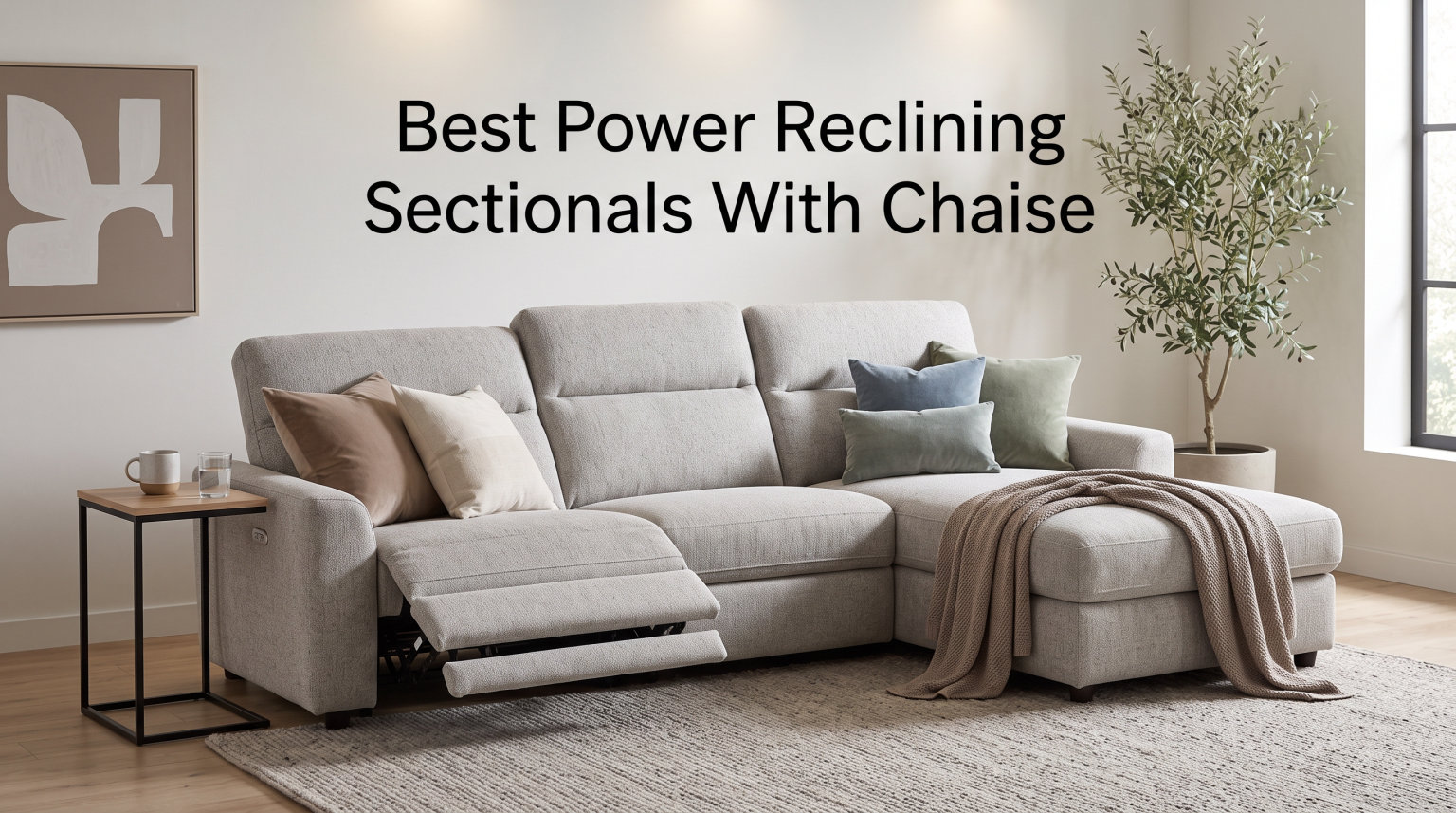 Best Power Reclining Sectionals With Chaise