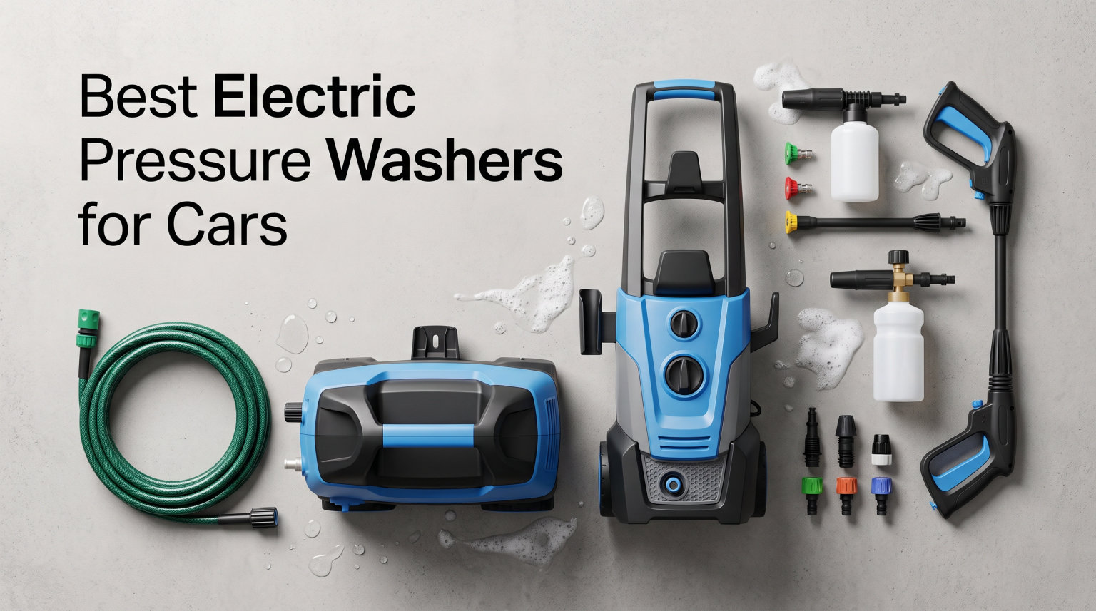 Best Electric Pressure Washers for Cars