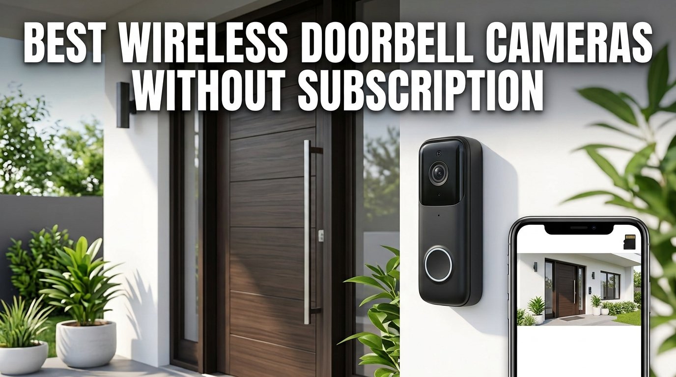 Best Wireless Doorbell Cameras Without Subscription
