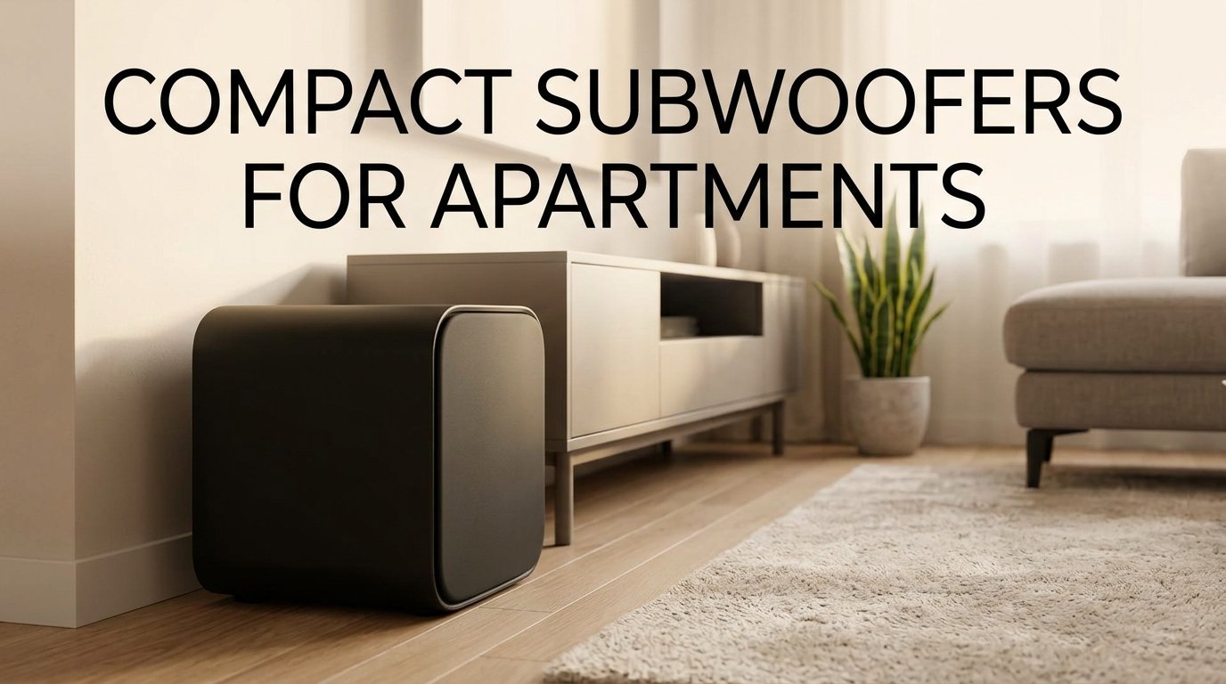 Best Compact Subwoofers for Apartments