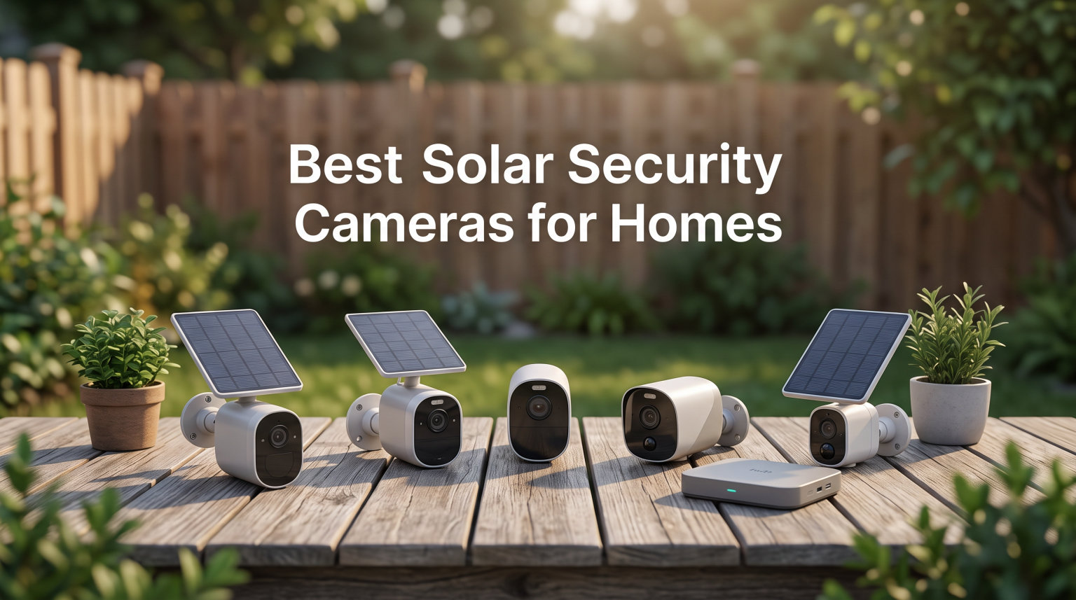 Best Solar Security Cameras for Homes