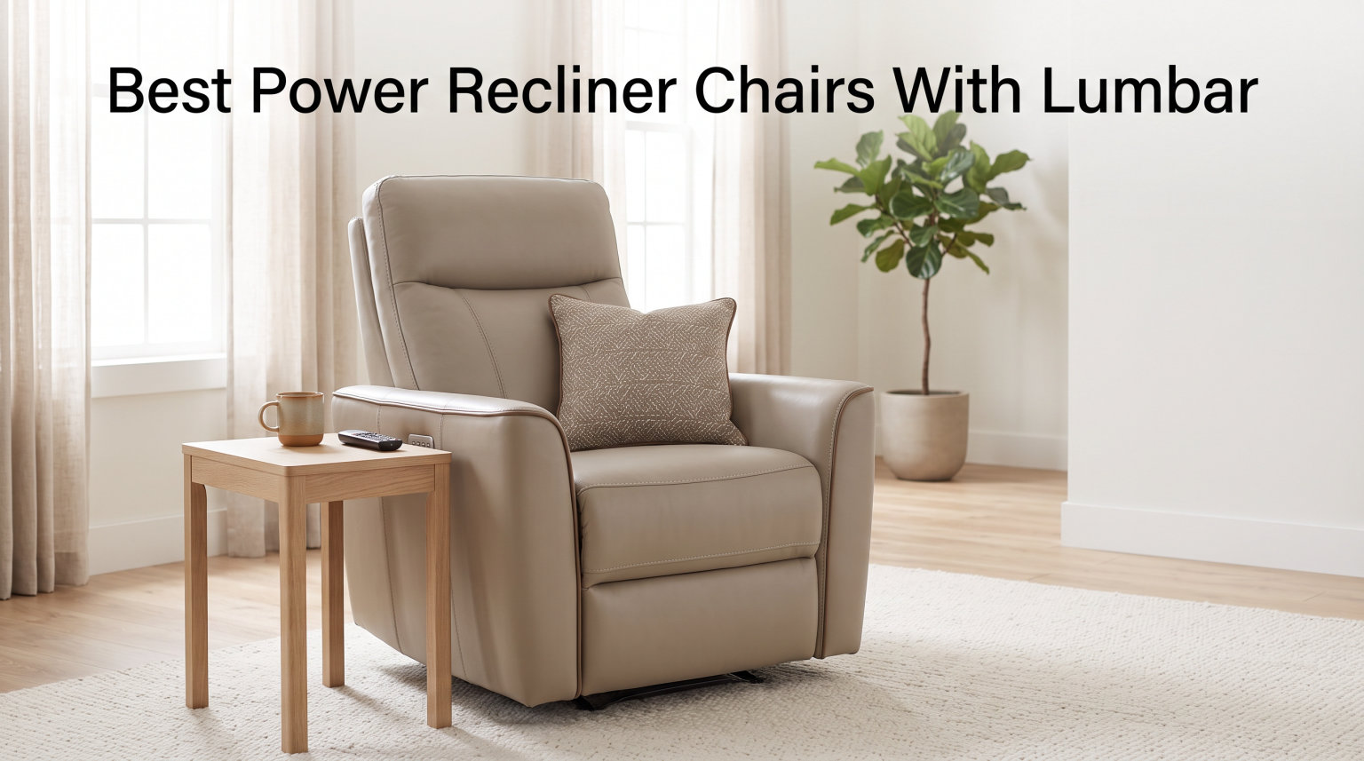 Best Power Recliner Chairs With Lumbar