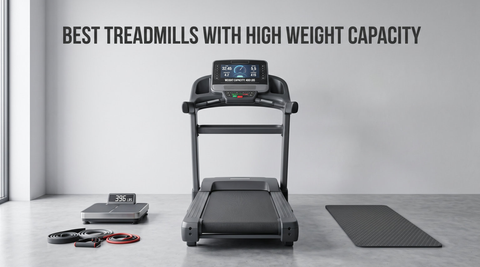 Best Treadmills With High Weight Capacity