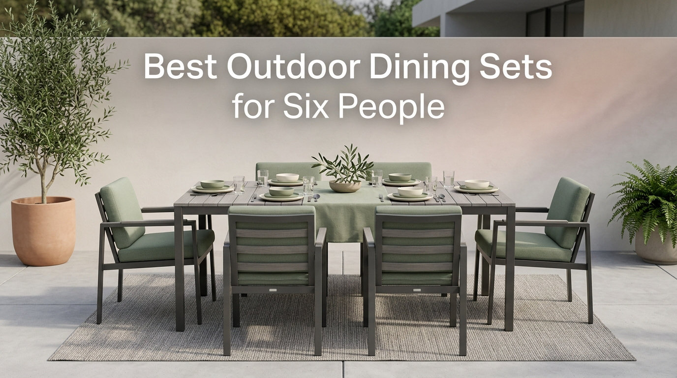 Best Outdoor Dining Sets for Six People
