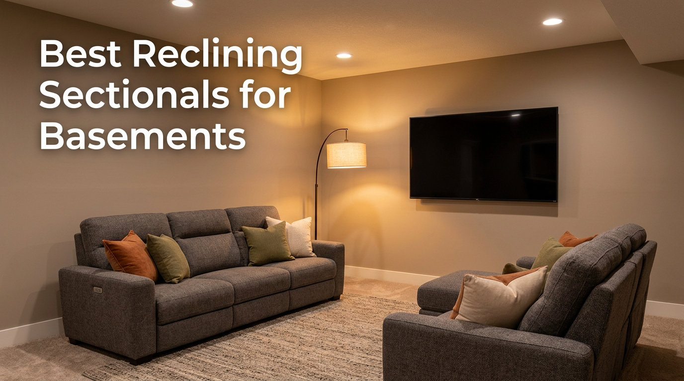 Best Reclining Sectionals for Basements