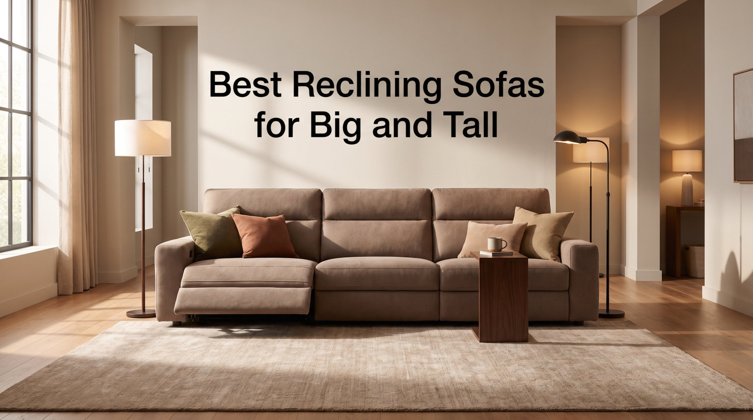 Best Reclining Sofas for Big and Tall