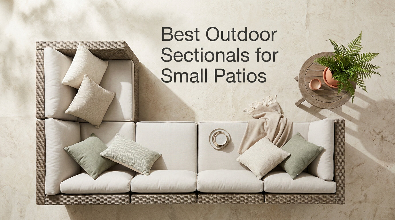 Best Outdoor Sectionals for Small Patios