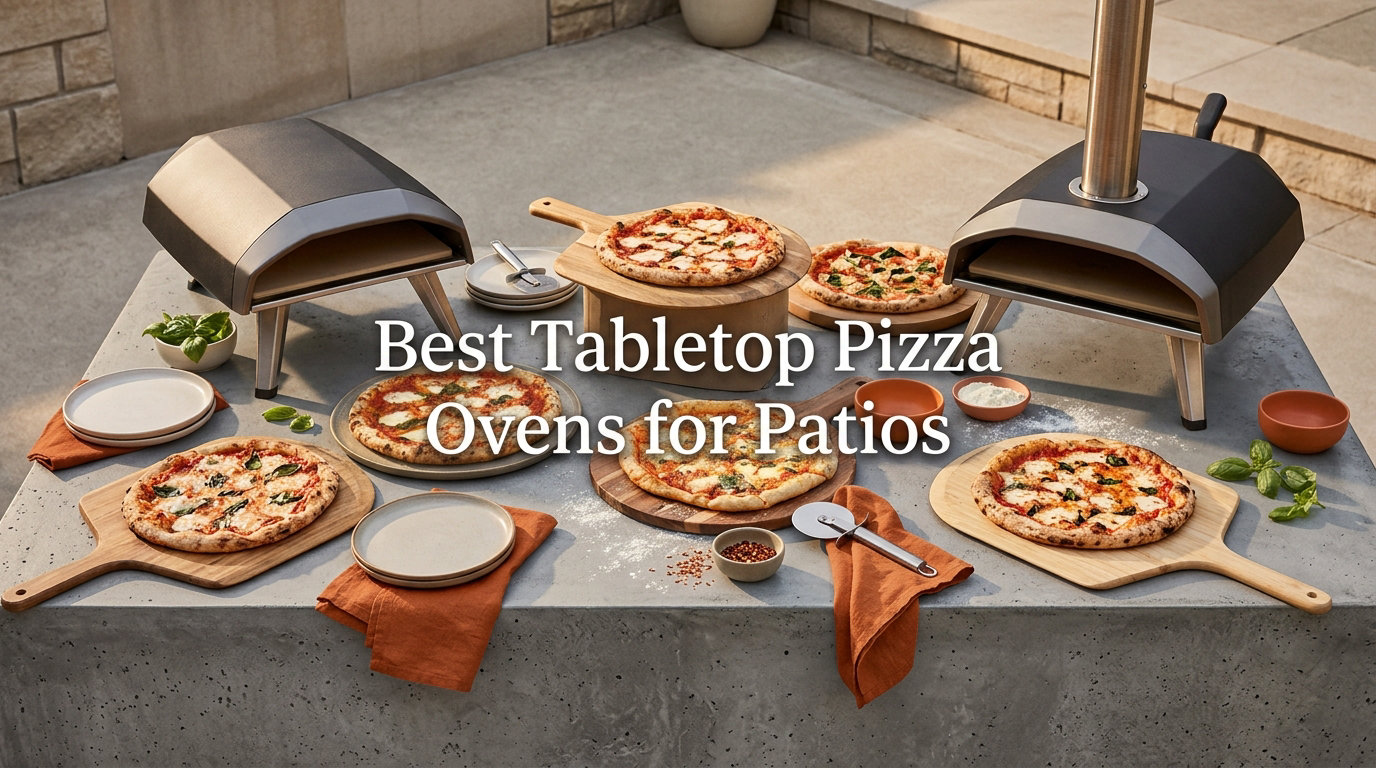 Best Tabletop Pizza Ovens for Patios